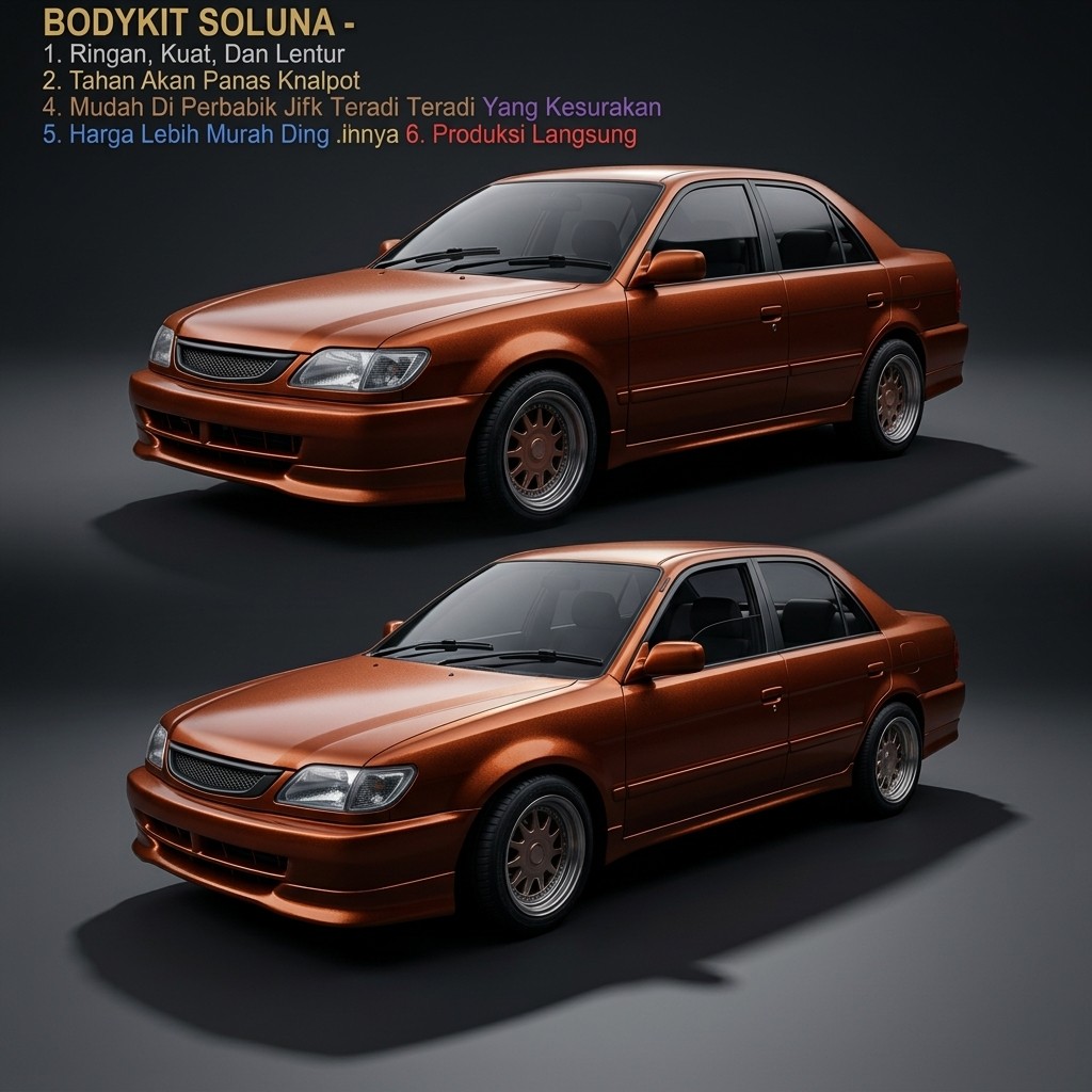 bodykit soluna 2000 body kit soluna