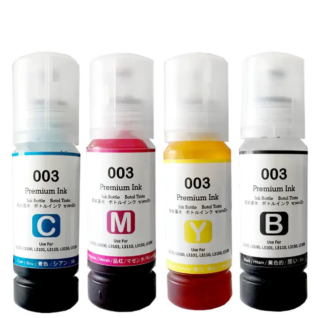 FixPrint Tinta Printer Epson L1110 L3100 L3101 L3110 L3150 Premium Ink - Black