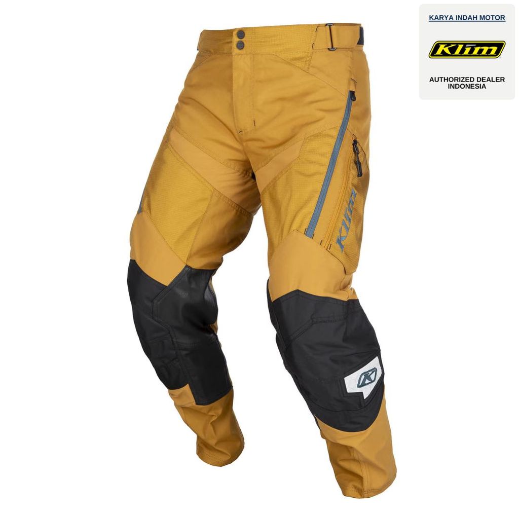 KLIM Dakar In The Boot Pant Golden Brown Petrol Celana Trail Premium Adventure Touring