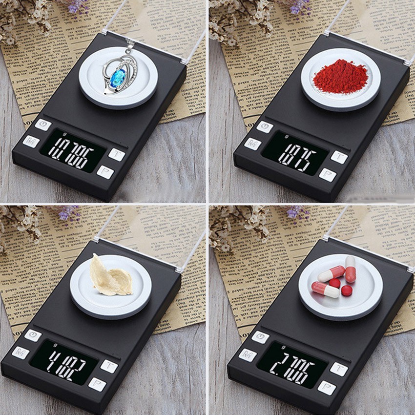 High-Precision Jewelry Scale Electronic Scale 0.001 Mini Electronic Scale Portable Pocket Scale
