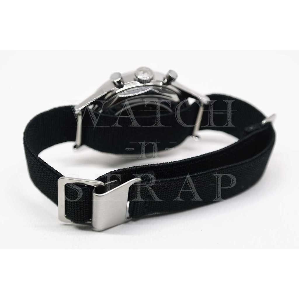 French Marine Nationale Parachute Parasut Nato Strap MN 18mm Black