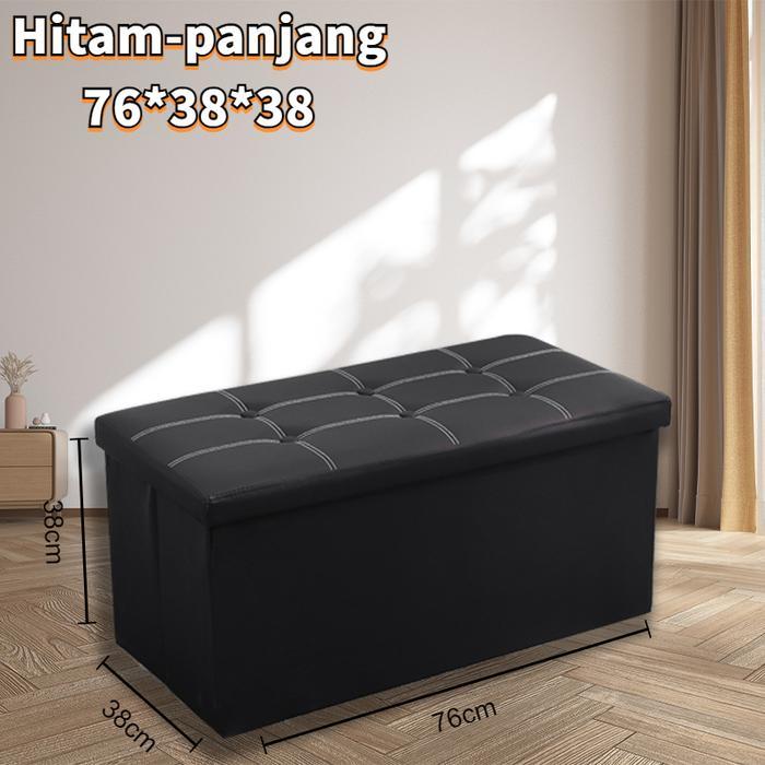 sofa Storage box  kursi box penyimpanan dapat dilipat kursi organizer box Sofa Kotak Penyimpanan Ser