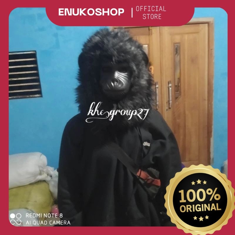 Topeng Gorila _Topeng Monyet _Topeng Karnaval _ Topeng Halloween _ Topeng Prank _ Topeng ngamen _Top