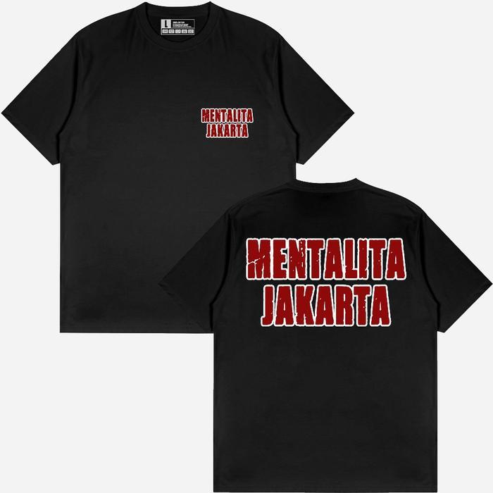 MENTALITA JAKARTA / KAOS PERSIJA / KAOS TIGER BOIS / KAOS CASUAL HOOLIGAN JAKARTA MAESTRO APPAREL.ID