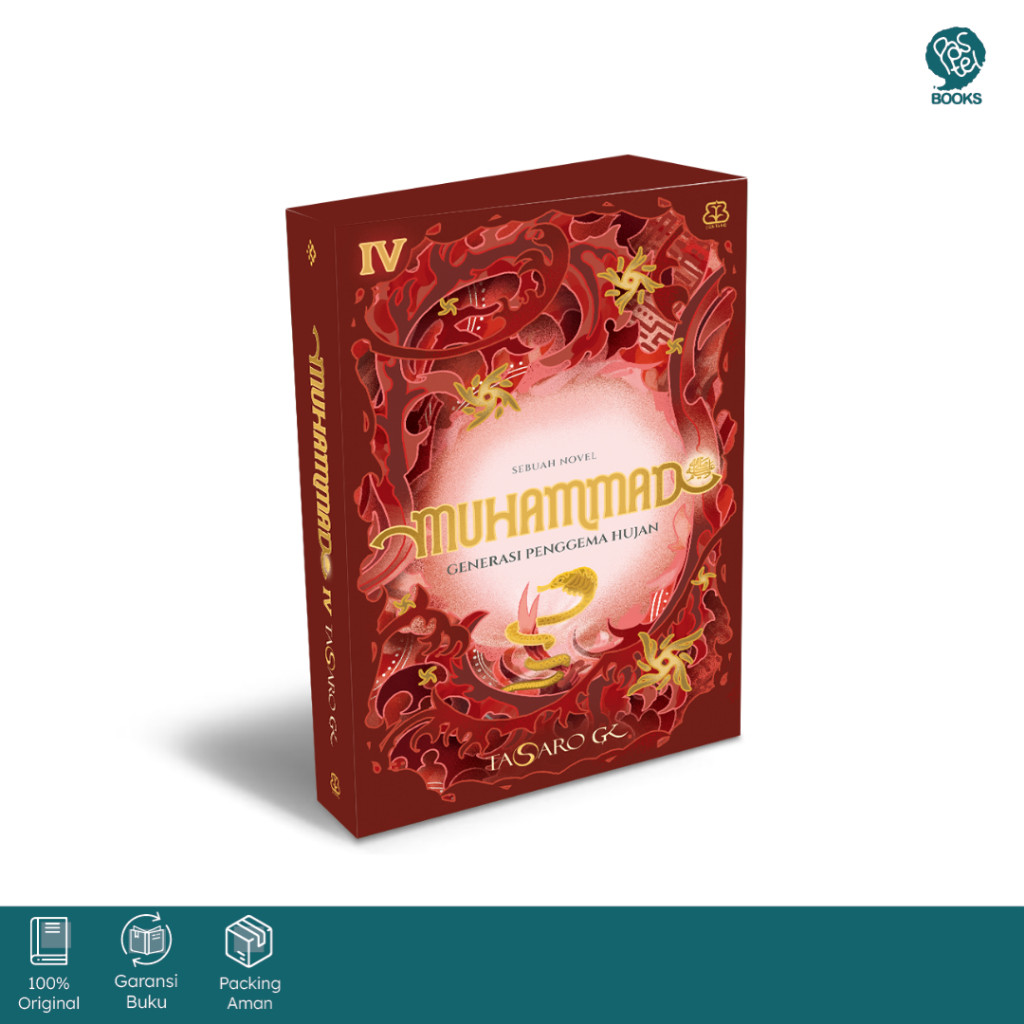 Gramedia Jember - Buku Novel - Muhammad #4: Generasi Penggema Hujan (Republish 2026) - Tasaro GK