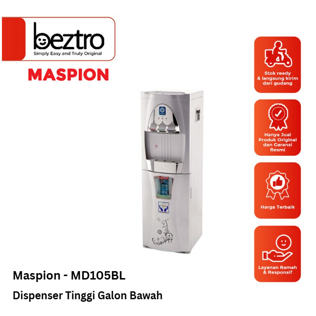 Maspion Dispenser Tinngi Galon Bawah - MD105BL