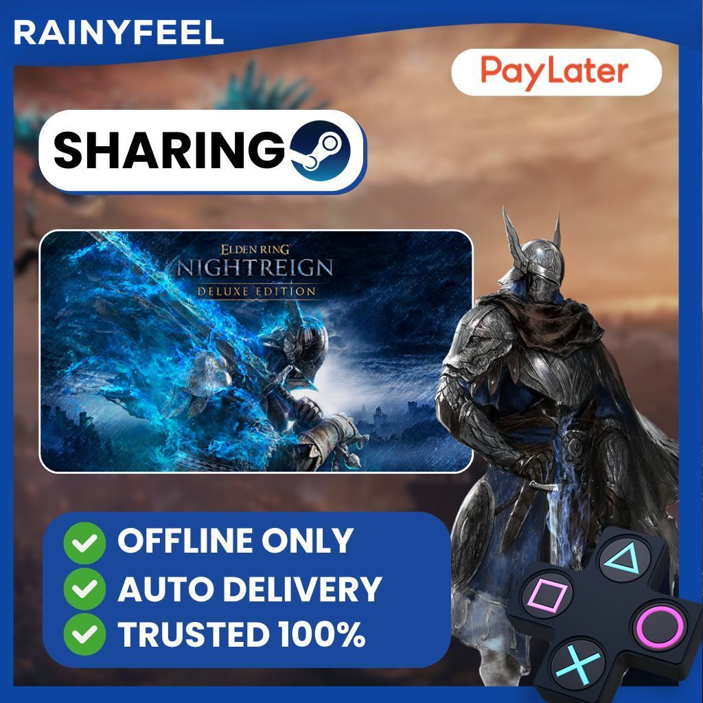 [BONUS STEAM KEY] ELDEN RING NIGHTREIGN Deluxe Edition / AUTO DELIVERY / STEAM / Game PC / Games Com