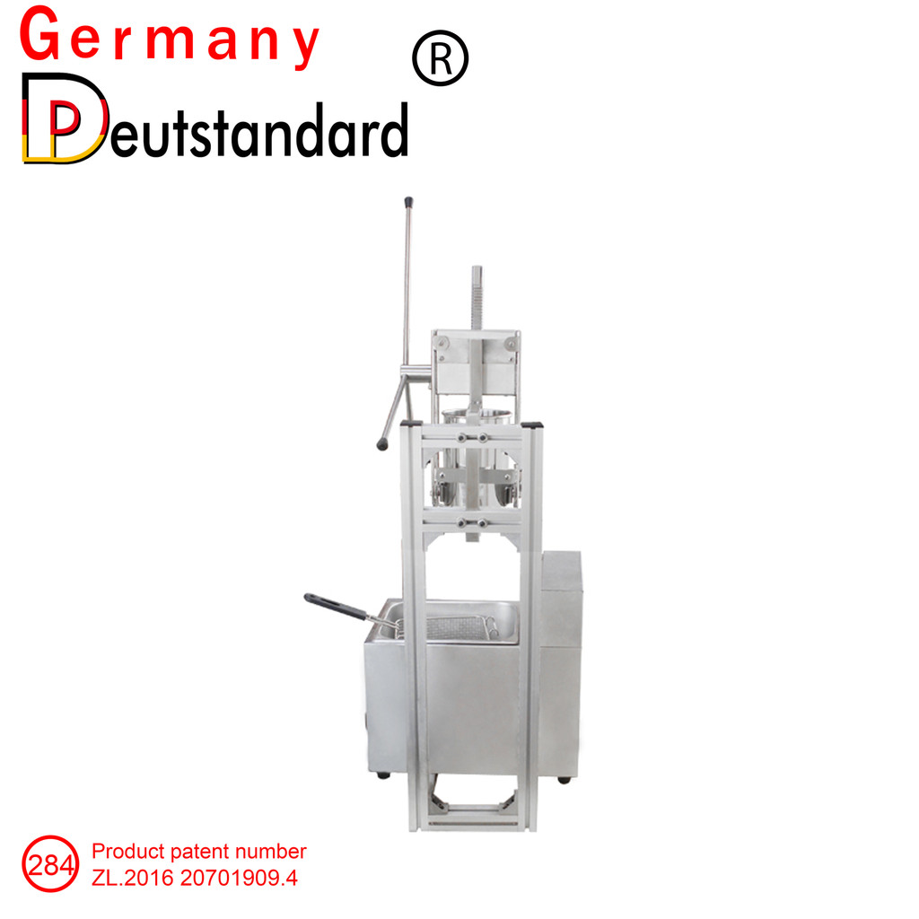 Stainless Steel 3 Liter Churros Maker Churros Machine With 6L Gas Fryer Churros Waffle Maker Making 