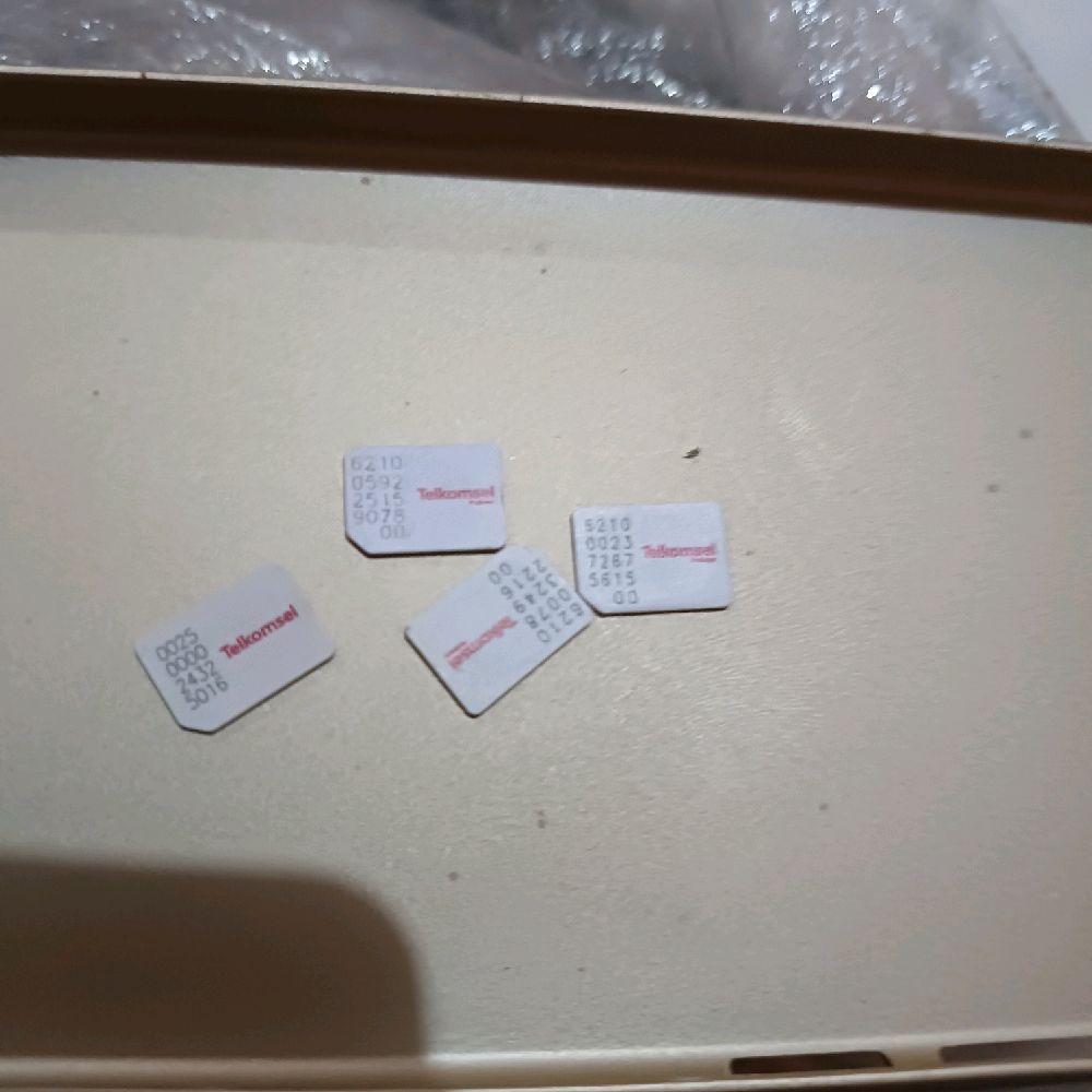 Kartu Telkomsel Orbit bekas copotan modem Orbit