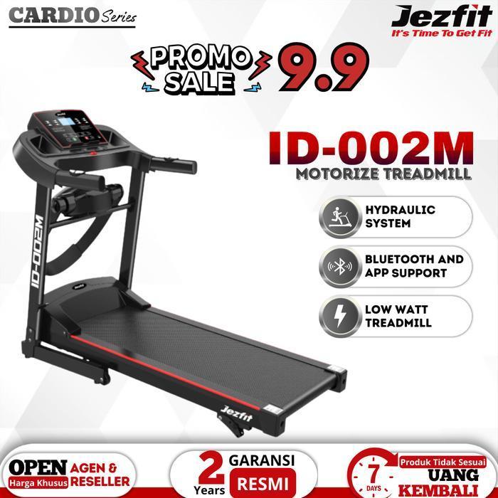 Jezfit Alat Fitness Treadmill Elektrik ID 002M