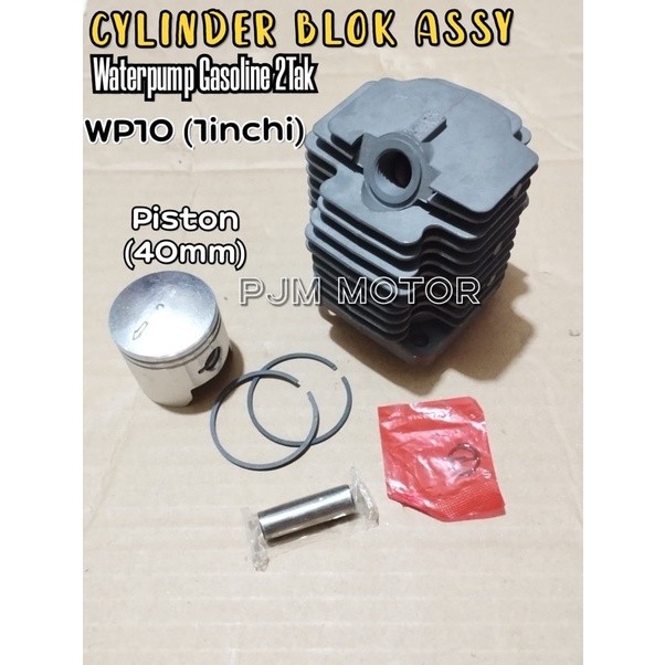 wp10 2tak Cylinder block assy blok komplit boring mesin pompa air alkon 1 inci inchi