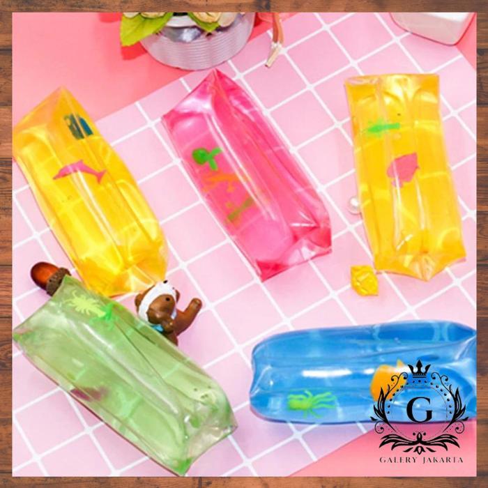 GaleryJak Water Snake Mainan Prank Mainan Viral Jelly Monster Water Catch Monster Mainan Anak GL Toy