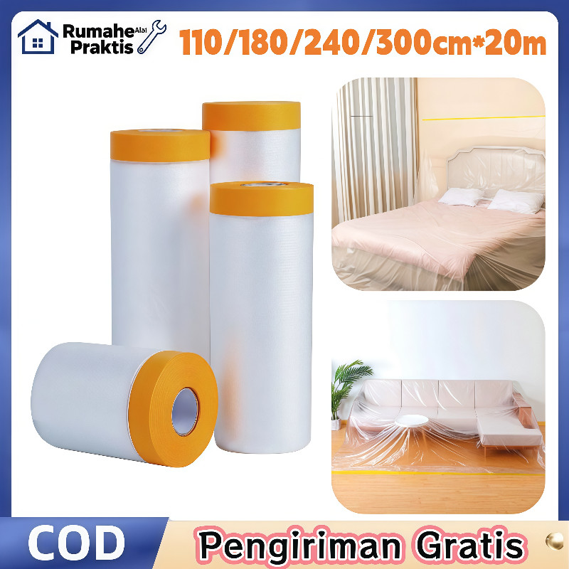 Plastik Penutup / Plastik Penutup Furniture Tutup / Funiture Tutup Pelindung Sofa / Plastik Jumbo Pe