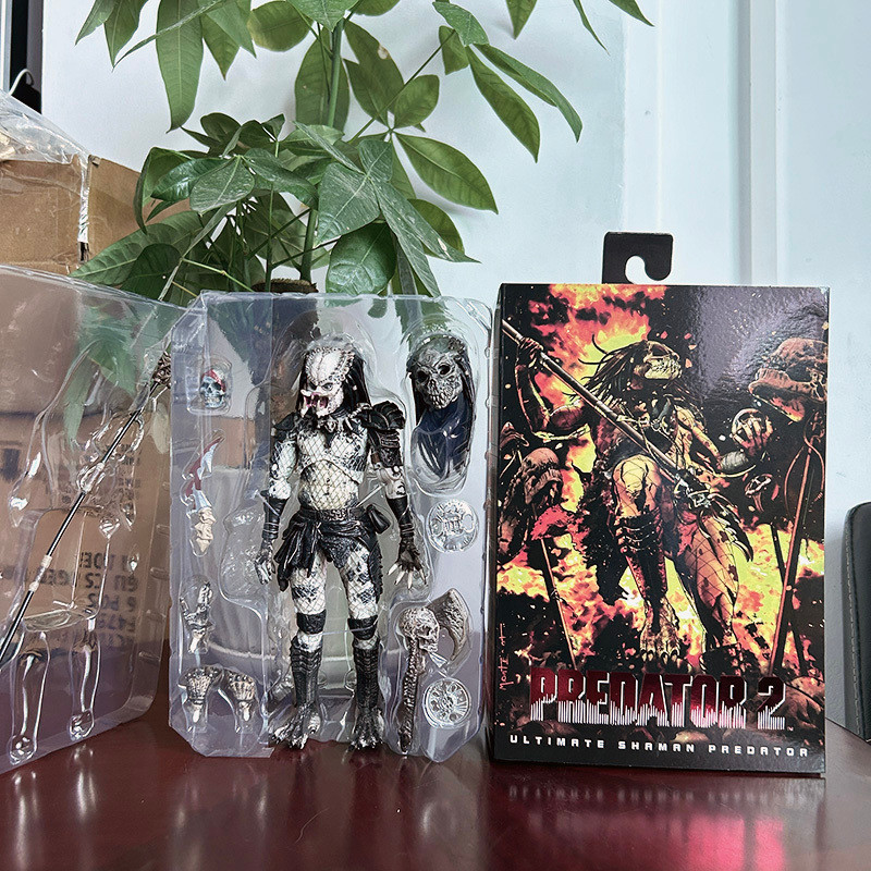 NECA Shaman Predator Ultimate Armored Lost Warrior Jungle Hunter Thermal Vision Fugitive Predator Ac