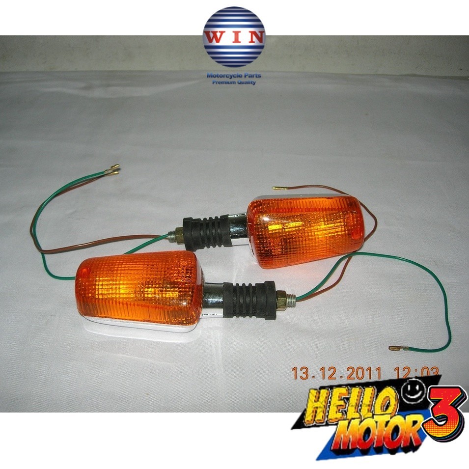 Lampu Sen Depan / Belakang Tiger Chroom Variasi | front / rear winker assy WIN | sein kiri kanan mot
