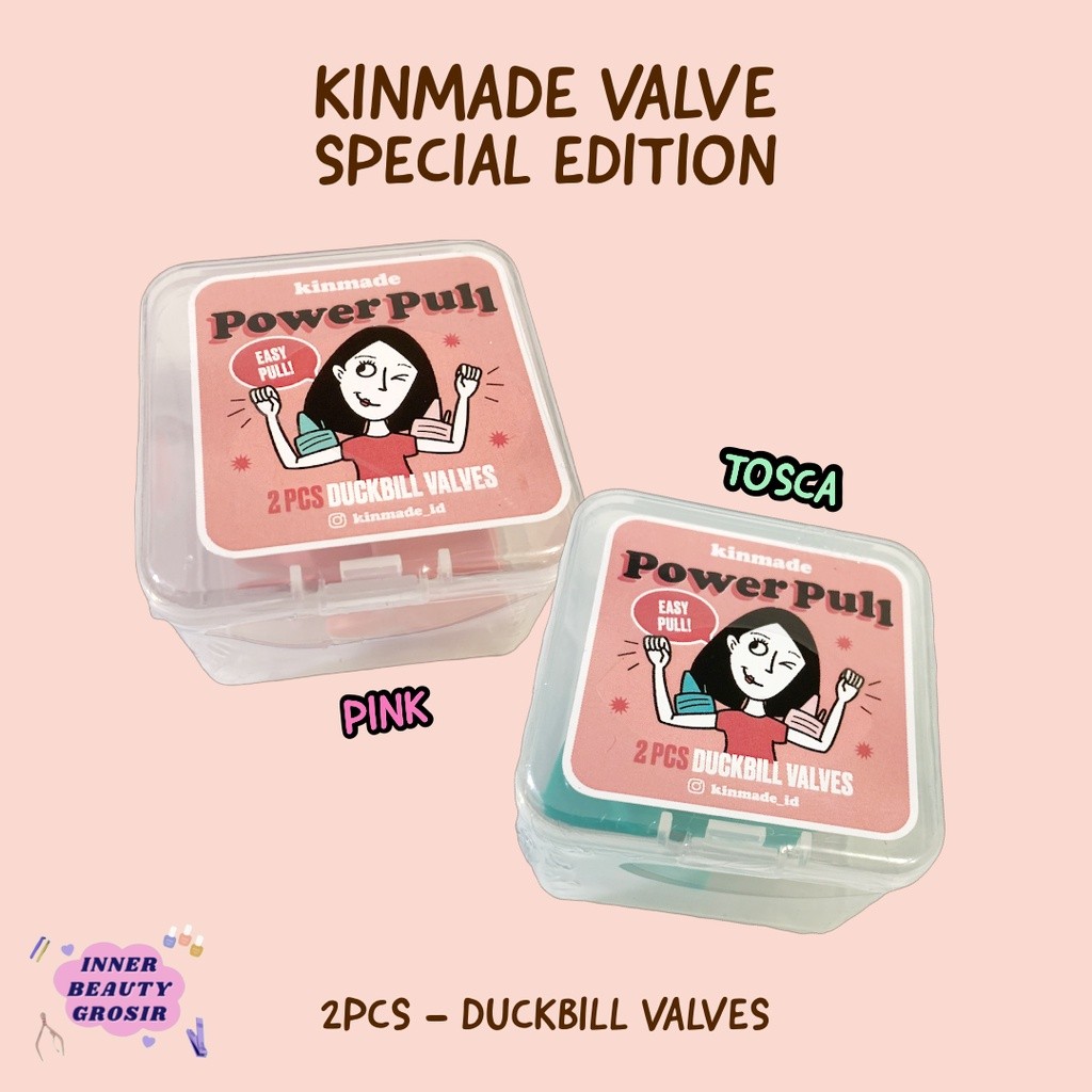 [ Promo ] || Kinmade valve pink Kinmade hijau tosca Kinmade orange Kinmade valve tosca