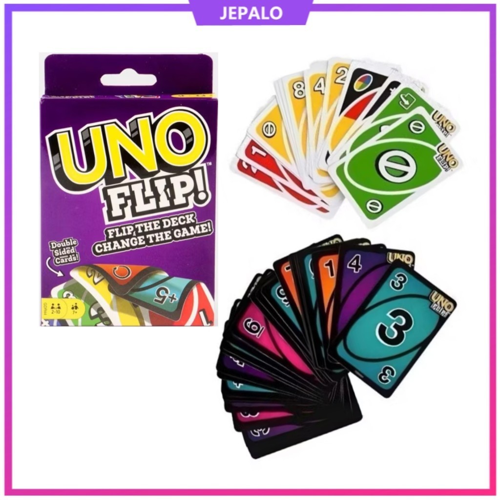 Mainan Kartu Uno Flip Card / Kartu Uno / Permainan Kartu Keluarga / Uno Card / Uno Flip / Uno card /