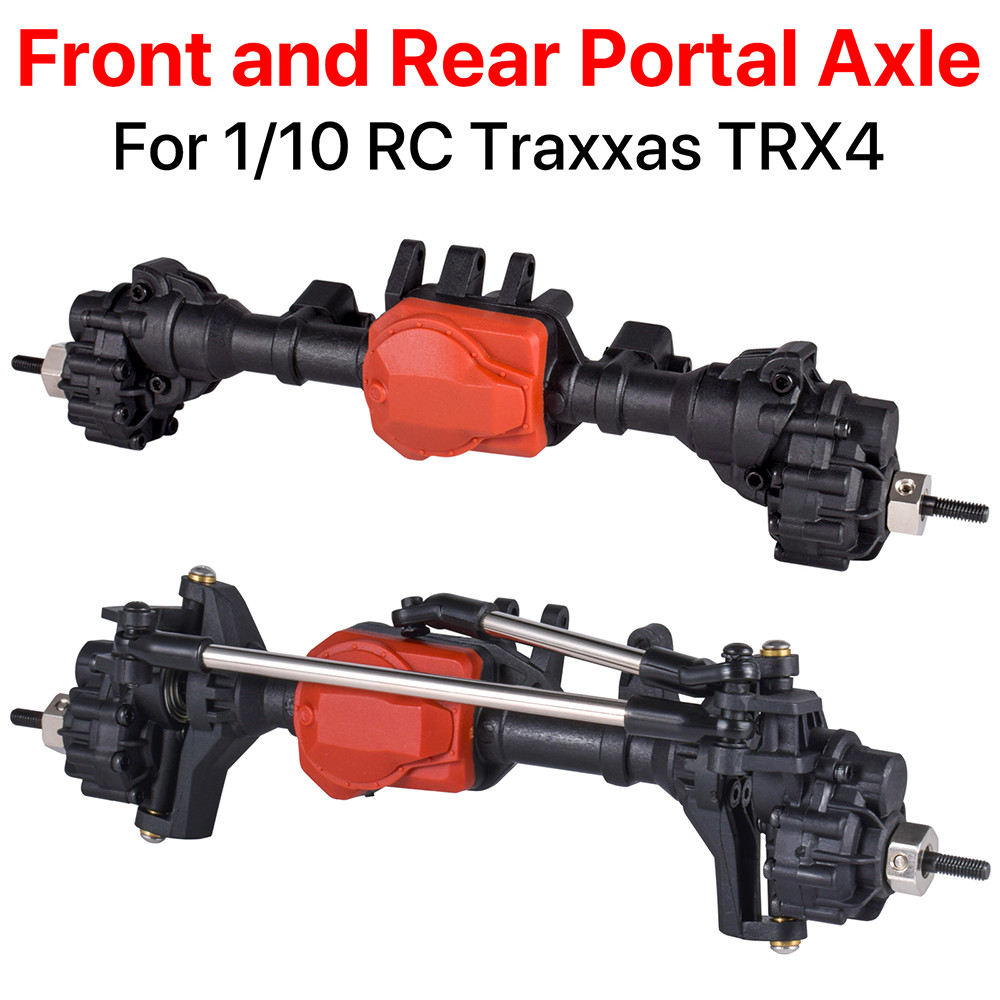 AUSTARHOBBY Front and Rear Portal Axles for RC Traxxas TRX4 1/10 Rock Crawler Car Replace Upgrades P