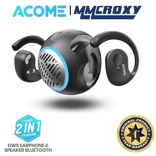 SOUNDORA Acome A21 Earphone OWS And Speaker Bluetooth 5.4 2in1 Low Latency Stereo Super Bass