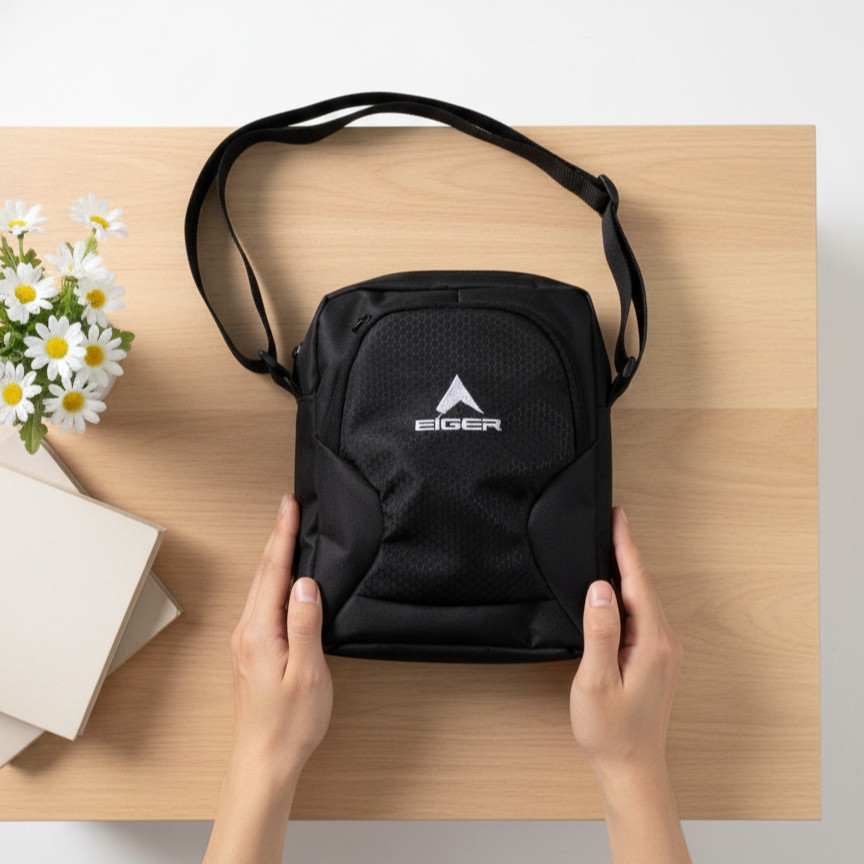 PROMO TAS PRIA WANITA EIGER1989 SENDER SHOULDER BAG - ETHOS ADVENTURE
