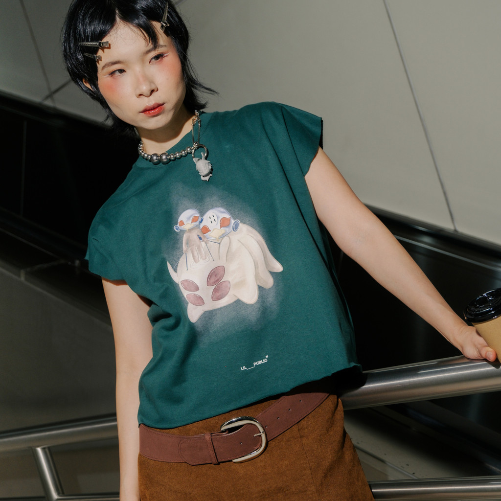 LIL PUBLIC Muscle Tee Ookii Hoshi “Sayaka Series”