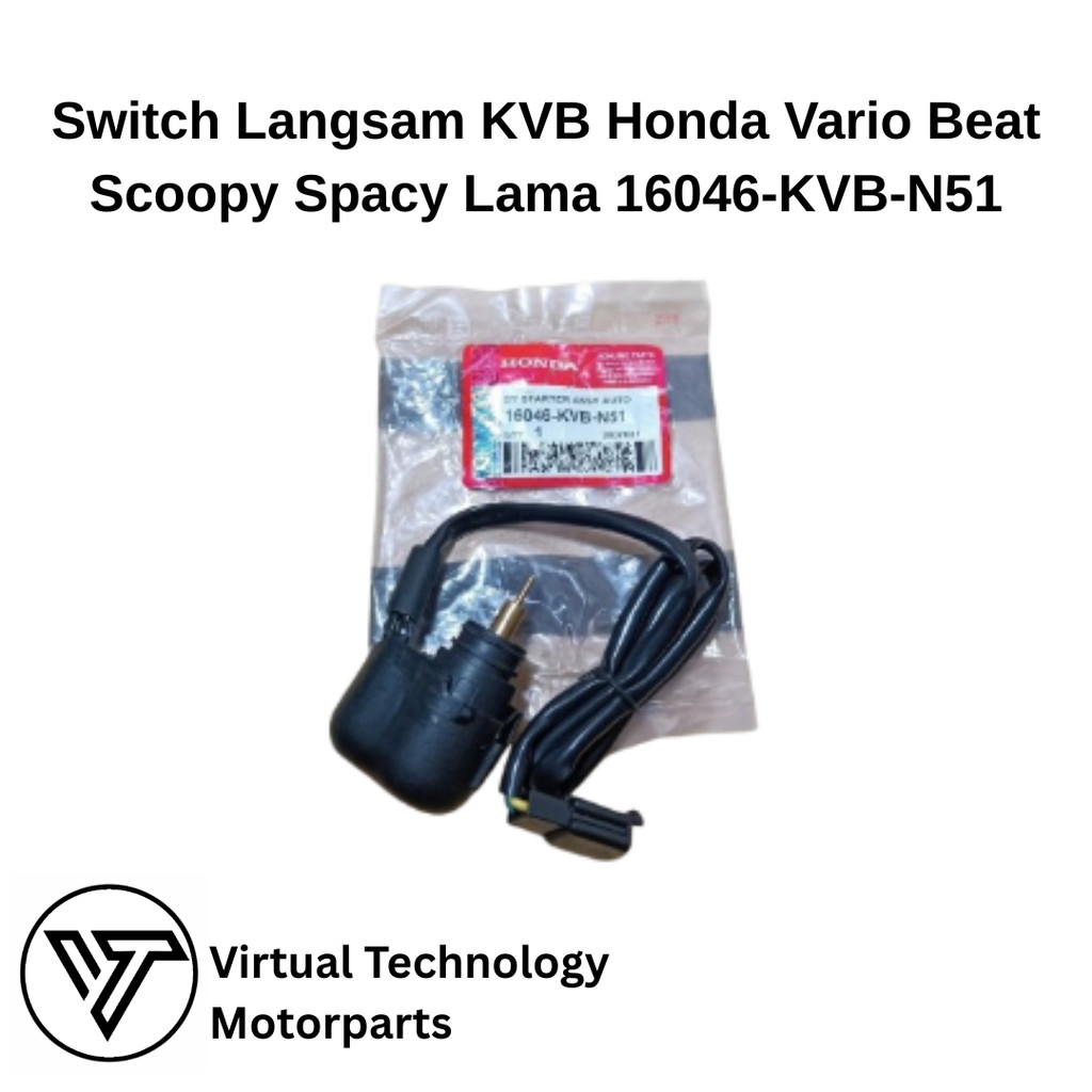 Switch Langsam KVB Honda Vario Beat Scoopy Spacy Lama 16046-KVB-N51