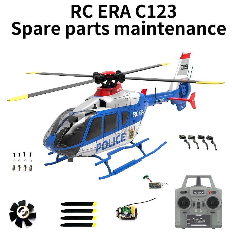 RC ERA C123 EC-135Helicopter  Engine Body Shell Bearing Propellers Canopy  mod Spare Parts Blade Lan