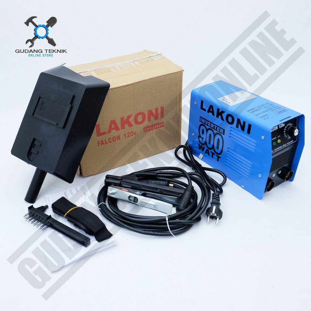 Mesin Las Listrik Lakoni Falcon 120e - Travo Las Inverter Lakoni 900 watt 120 A