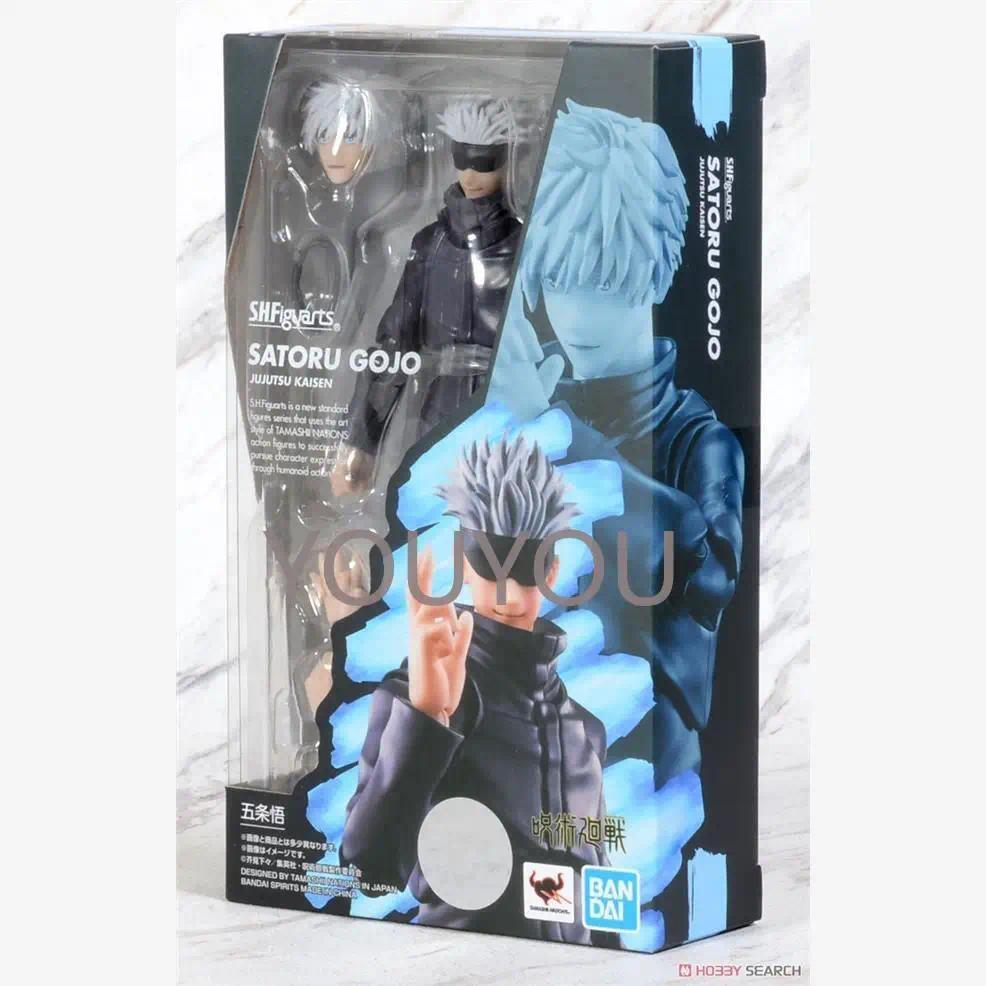 [In Stock] Bandai SHF Spell Battle: Gojo Satoru Special Grade Spell Master Finished Product  Handhel