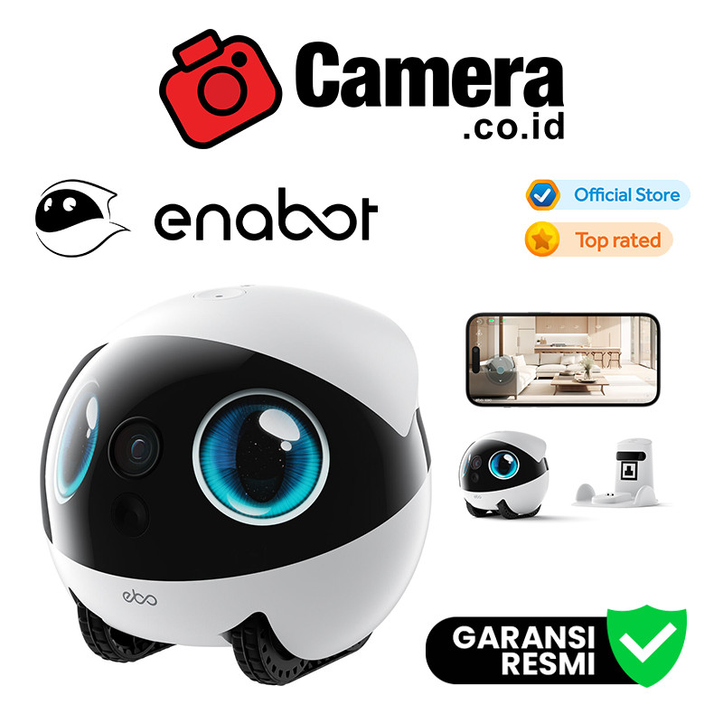ENABOT Ebo Air 2S FamilyBot Companion Robot GARANSI RESMI