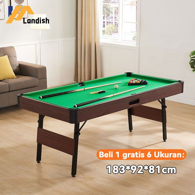 Mini Pool Table 182cm Meja Billiard Mini Billiard Table Bonus