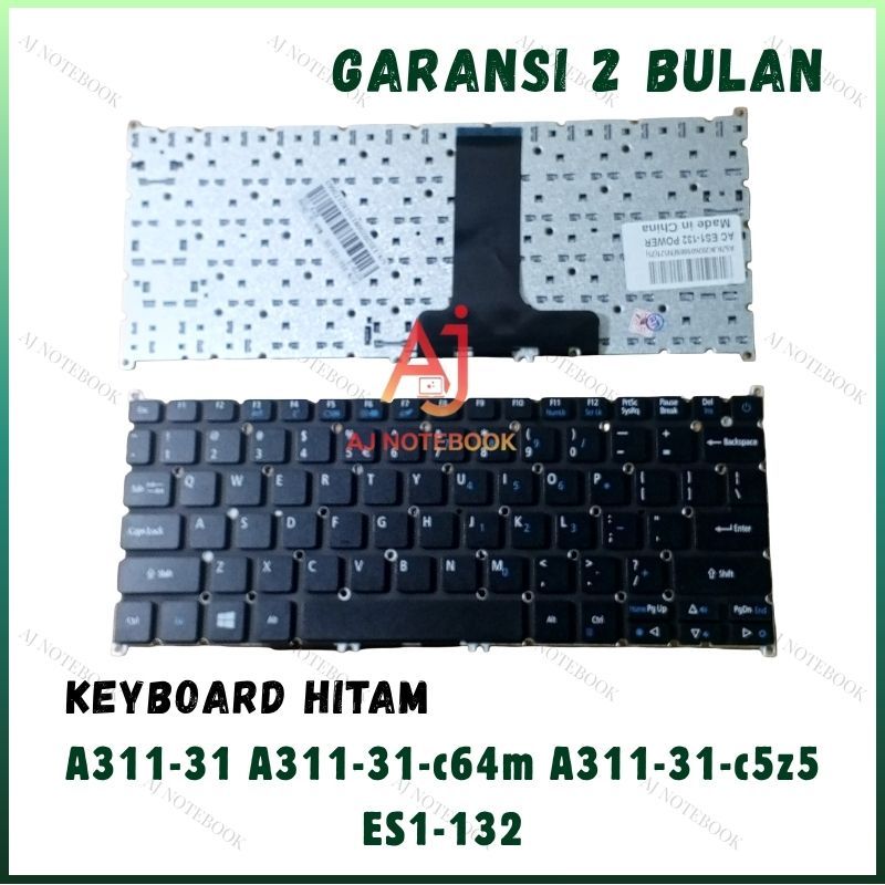 KEYBOARD NOTEBOOK ACER ASPIRE ES11 ES1 132 ES1-132 TOMBOL POWER -AJNB