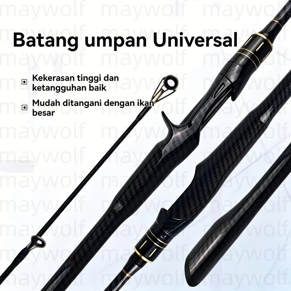 COD oran UL carbon /1.8M/2.1M lentur 3-6Lbs carbon padat/Joran ultralight UL  3-6lb fiber kuat max 5