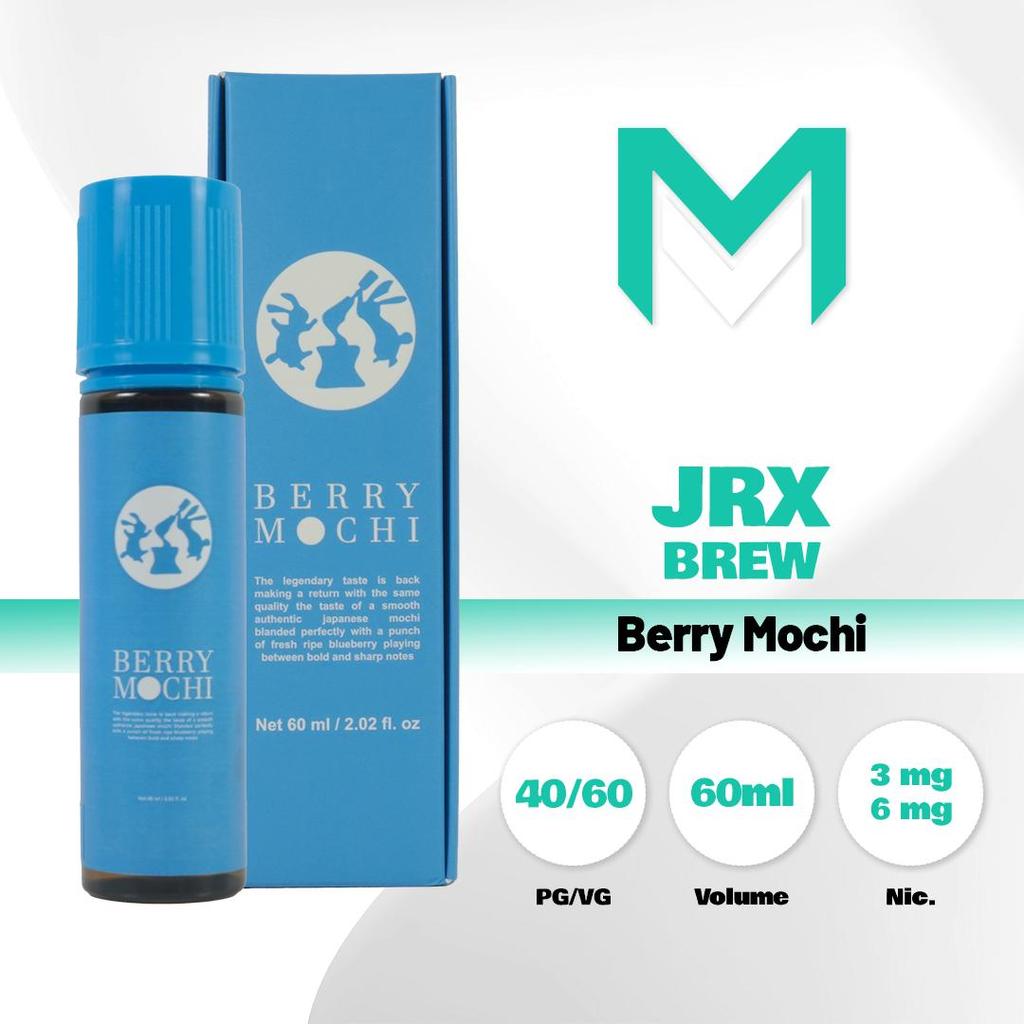 Liquid Vape Vapor Berry Mochi Mixed Mochi Berries 60ML By JRX Brew