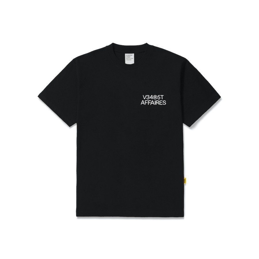Vearst Affaires Tshirt Short Sleeve Scale Black