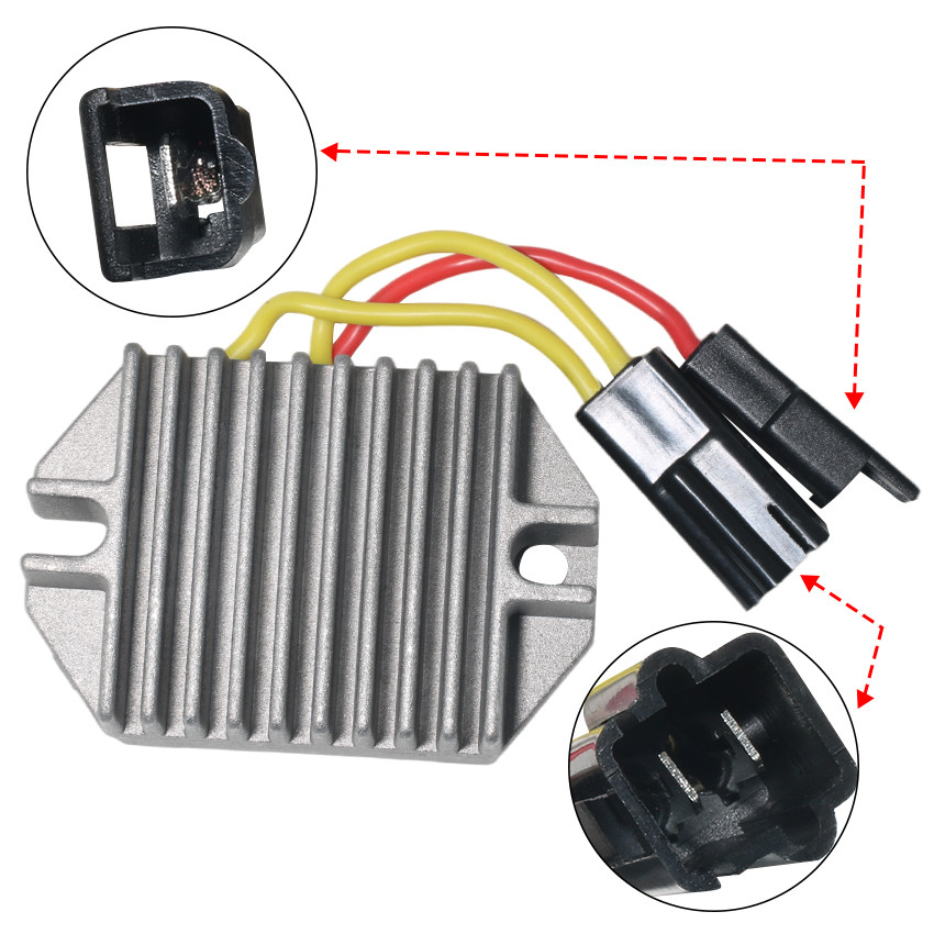 Motorcycle Voltage Regulator Rectifier For For Argo XTV Frontier 650 8x8 2019  For Briggs & Stratton