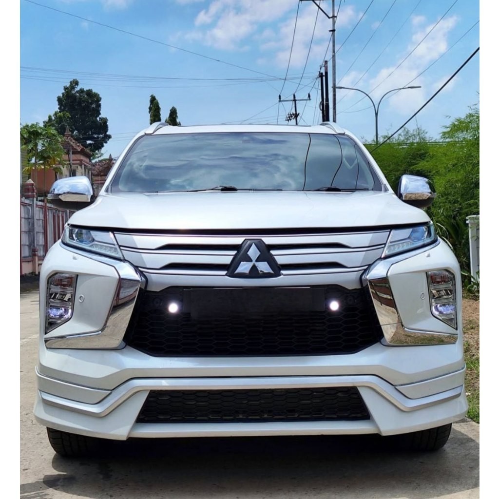 bumper BODY KIT PAJERO BODYKIT ALL NEW PAJERO SPORT 2021 2022 2023 2024 2025 BODY KIT PAJERO FACELIT