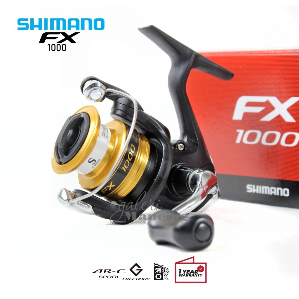 Reel Shimano FX 2019 FC - 1000FC - 2000FC - 2500FC - 2500HGFC - C3000FC - 4000FC