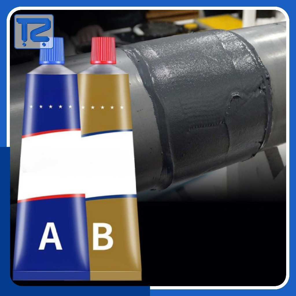 Lem AB Super Kuat Lem Besi Serbaguna Anti Air Anti Panas HM1066