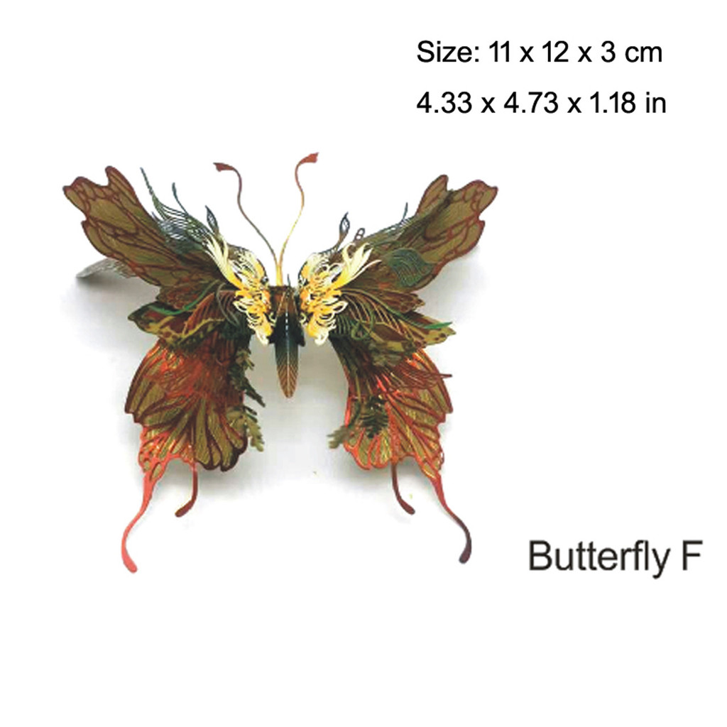 Metal Assembly Model DIY 3D Puzzle Insect Dragonfly Scorpion Mantis Antlers Insect Tarantula Metal P