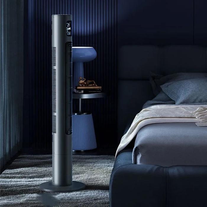Standing Tower Fans Silent Bladeless Floor Air Conditioner Vertical