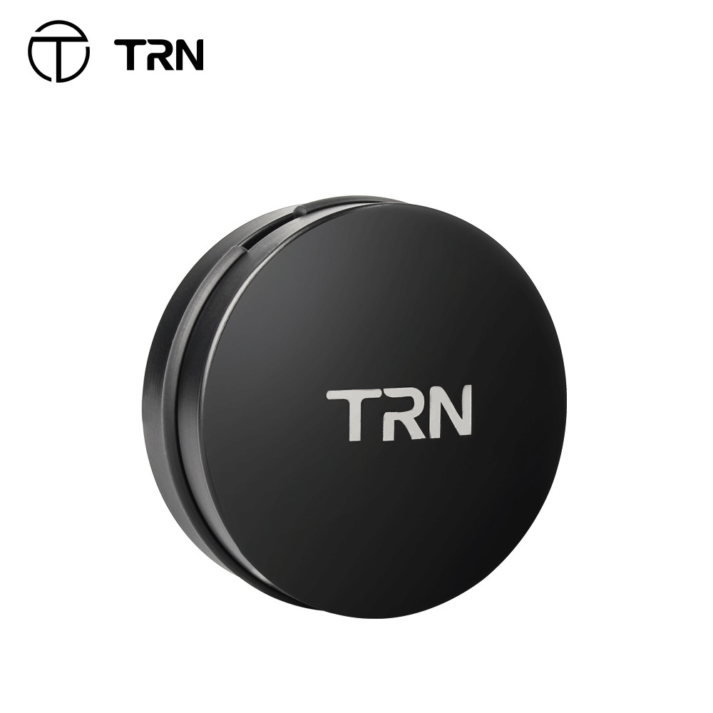 TRN Earphone Metal Box Customizable logo High-end  Earphone Storage box Anti-pressure Portable Earph