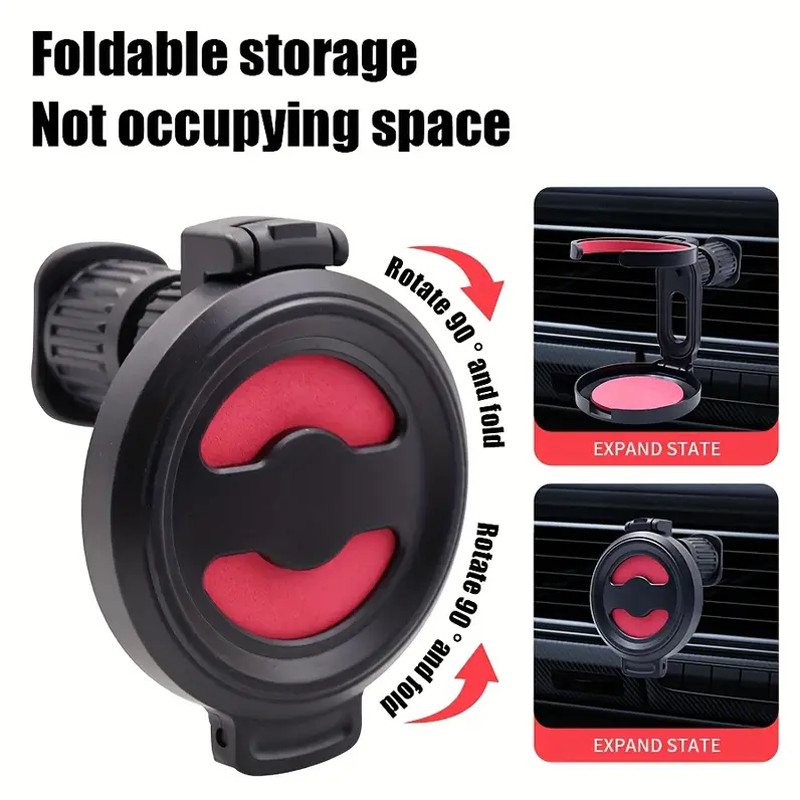 Car water cup bracket Foldable multifunctional car outlet beverage holder