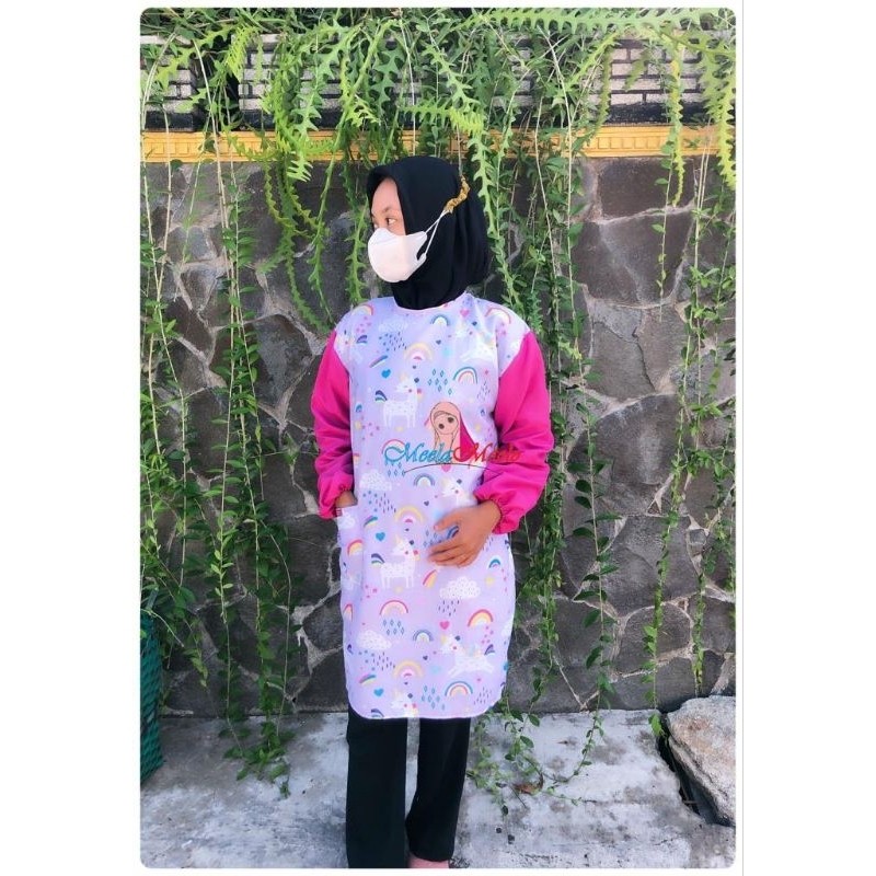 Gown Medis APD Surgical Motif / Gown Kain Katun Dewasa  / Seragam Bedah Baju Operasi Terlaris