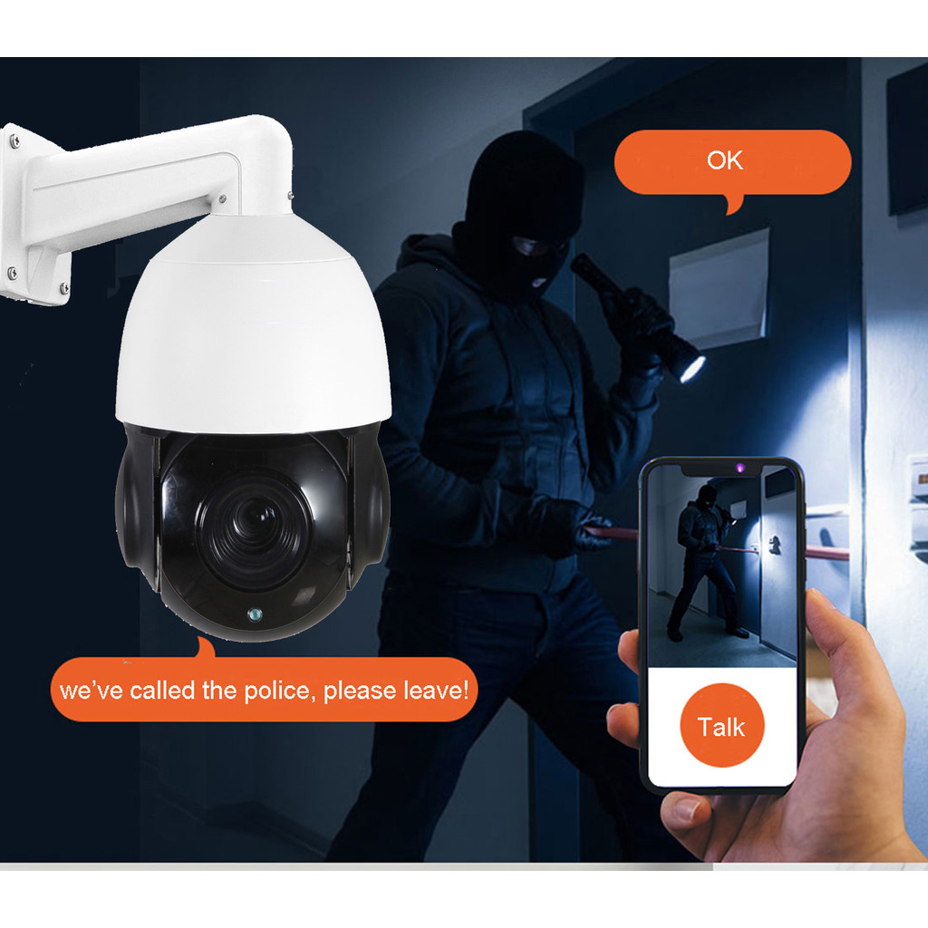 Onvif-compatible IMX415 hikvision-compatible 4k 8MP 6MP 5MP 2MP outdoor POE IP PTZ cam speed dome ca