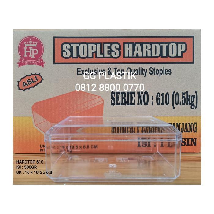 TOPLES HARDTOP 610 PERSEGI PANJANG (500Gr)