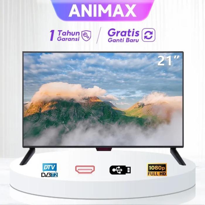 Animex TV 24 inch HD Ready LED Televisi DIGITAL TV - 21inch
