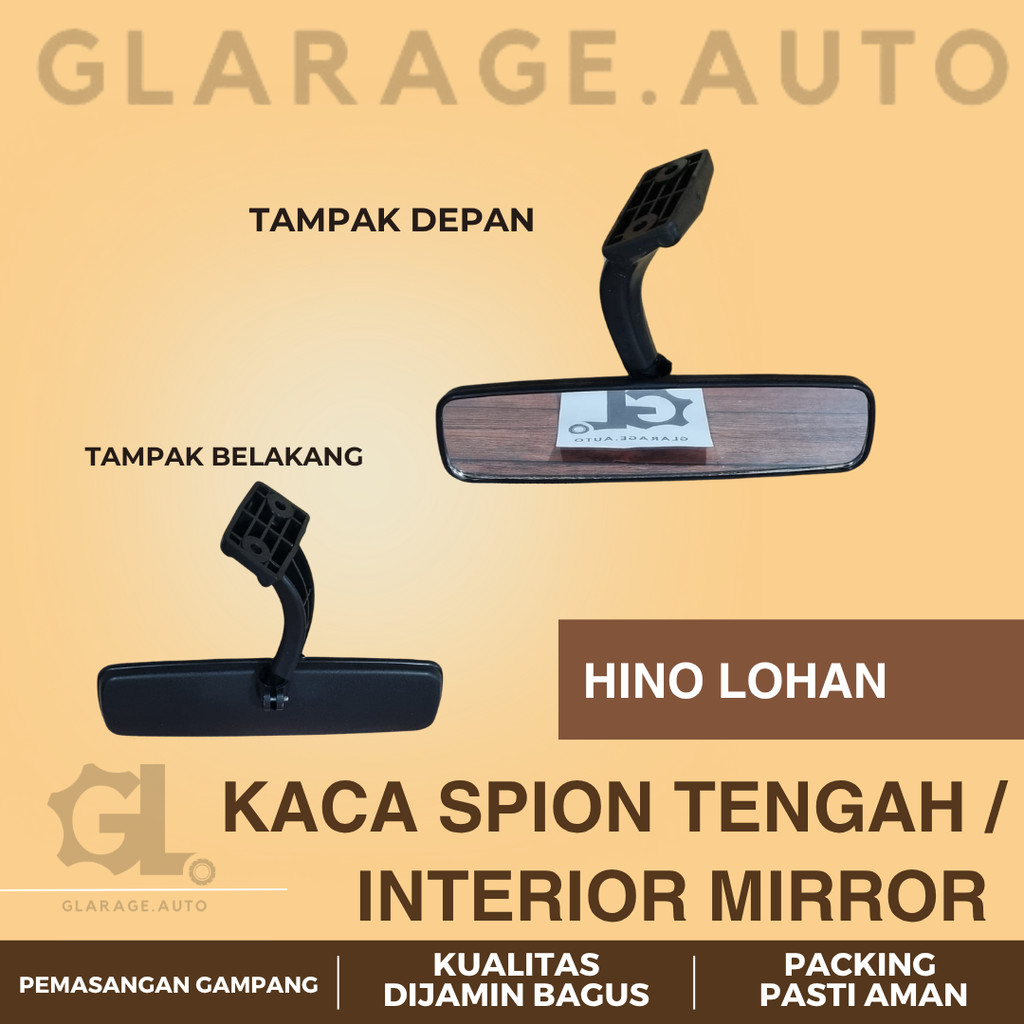 KACA SPION TENGAH DALAM / INTERIOR MIRROR HINO LOHAN - EMGI