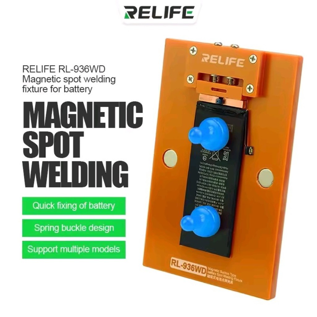 Original Alas Las Baterai Magnetic Spot Welding - Relife RL-936WD