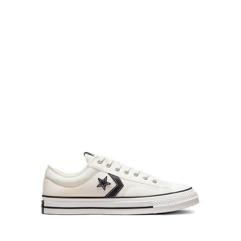 Converse Star Player 76 PreConverse Star Player 76 Premium Canvas Men's Sneakers – Vintage White/Bla